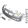 BMW F10 F11 Kairysis Blindverschluss links Originalus 51117207149