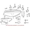Bmw F10 F11 Kairysis Galinio Žibinto Vairo Stiprintuvas Originalus 63117271897