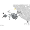 BMW F10 F12 Mechaninė aušinimo siurblys Originalus 11537843738