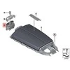 Bmw F12 6 Centrinės Konsolės Porankio Užraktas Originalus 51169240213
