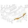Bmw Difuzorius Po Duslintuvu F06 F12 F13 Originalus 51128050378