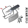 BMW F15 F85 bagažinės dangčio tarpiklis originalus 51767385847