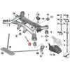 BMW F20 F20 F30 F32 F36 Galinio tilto guminis tvirtinimas priekyje originalus 33316792509