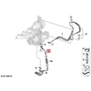 BMW F20 F21 Alyvos vamzdžio išleidimas Originalus 11428513623