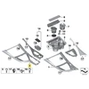 Bmw F20 F21 F22 Vidurinės Konsolės Priekinis Apdangalas Originalus 51169236265