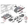 BMW F20 F21 F30 F32 Šurvelis Originalus 07119907338