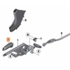 BMW F20 F21 F30 rankinio stabdžio rankena juoda, originali 34406860906