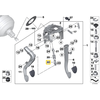 BMW F20 F21 F30 Variklio Sraigės Išilginės Atramos Originalus 35006879483