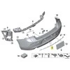 BMW F20 F21 Galinio Apsaugos Juostos Strypas Originalus 51127371763