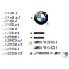 BMW F20 F21 Galinio Emblema Lipdukas Originalus 51148060253