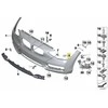 Bmw F20 F21 LCI Dešinysis Švieslentės Valytuvo Dangtelis Originalus 51117429724