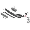 BMW F20 F21 LCI priekinio rūko žibinto apvado grotelės kairėje originalios 51117371665