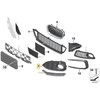 BMW F20 F21 tinklelio apatinė dalis kairė originali 51118060297