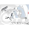 BMW F20 F21 Turbopompės Išmetimo Vamzdžių Montavimo Rinkinys Originalus 11655A43C13