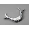 BMW F20 F21 vairo ratlankio dangtelis Juodas Pearl Chrome originalus 32307845876