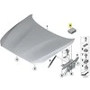 BMW F20 F21 variklio skyriaus vyrių dangčio remonto rinkinys originalus 41617292743