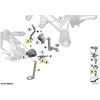 BMW F20 F44 G21 F92 Pan galvutės varžtas originalus 07141543905