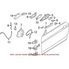 BMW F21 F22 F87 Priekinis Kairys Durų Variklis Originalus 51217268701