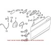 BMW F21 F22 F87 Priekinis Kairys Durų Variklis Originalus 51217268701