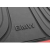 BMW F21 galinių juodų "All Weather Sport Line" guminių grindų kilimėlių rinkinys 51472297427 Originalus