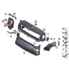 BMW F22 2 Kairysis Išorinis Radiatoriaus Oro Vamzdis Originalus 51748054417