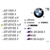 Bmw F22 F23 Galinio Emblema Lipdukas Originalus 51147356322