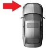 BMW F22 F23 Kairys Uždarytas Grotas Originalus 51117343731