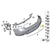Bmw F22 F23 Towing Eye Flap Primed Originalus 51127391807