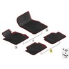Bmw F23 Fussmatten Allwetter Hinten 51472361515 Originalus
