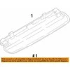 Bmw F23 Trečias Stoplampas Originalus 63257295345