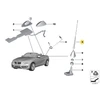 Bmw F23 Trumpas Antena Am Fm Originalus 65209277821