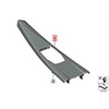 Bmw F30 F31 F32 F34 F36 Centrinė Konsolė Aliuminis Originalus 51168064245
