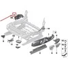BMW F30 F31 F32 Sėdymo Vidinė Dešinė Originalus 52107308184