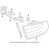 BMW F30 F80 M3 Gutter Strip Dešinė Originalus 63217313058
