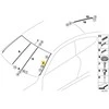 BMW F32 F32 F82 F36 Priekinio stiklo stiklo ir statramsčio apvado apdaila Tūrio dešinė originali 51317285928