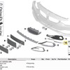 BMW F32 F33 F36 418D 418I 420D 420DX FINISHER ROD RIGHT 51117315106 Originali
