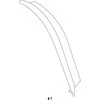 BMW F32 F82 M4 Kairys Drip Rail Trim Originalus 51497453341