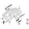 BMW F45 F46 Centro Stakio Dangos Skydelis Originalus 51459317015