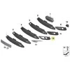 BMW F45 F46 Dešinė Atvira Šoninė Grillė Originalus 51117347220