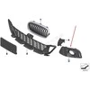 BMW F45 F46 Dešinės Pusės Uždarytas Grillis Originalus 51118064242