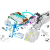 BMW F45 F46 F48 F56 F55 F54 F57 F60 Variklio jungtis Originalus 12518617709