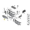 Bmw F45 F46 Variklio Gaubto Izoliacijos Priekinis Gaubtas Originalus 51487298866