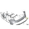 BMW F46 vilkimo atvartas su akimi, gruntuotas, galinis originalus 51128067067