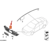 BMW F70 F74 F78 PRIEKINĖS GROTELĖS SHADOWLINE 51135B52AC6 ORIGINALIOS