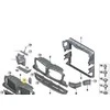 BMW G01 G02 ORO SKLENDĖS VALDYMO AKTYVUS VIRŠUTINIS ORIGINALUS 51747493167