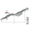BMW G01 guminis tvirtinimas Originalus 18208599519