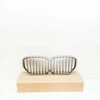 BMW G05 priekinio bamperio radiatoriaus grotelės Cerio pilka originalios 51137454888