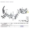 BMW G07 X7 30dX 40iX 50iX M50dX SAV Oro užuolaida dešinė 51118090084 Originali