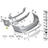 BMW G11 G12 Galinio Kairio Lateralus Tvirtinimas Originalus 51127357147