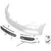 BMW G11 G12 priekinio bamperio apatinė apdailos detalė kairė originali 51117362695